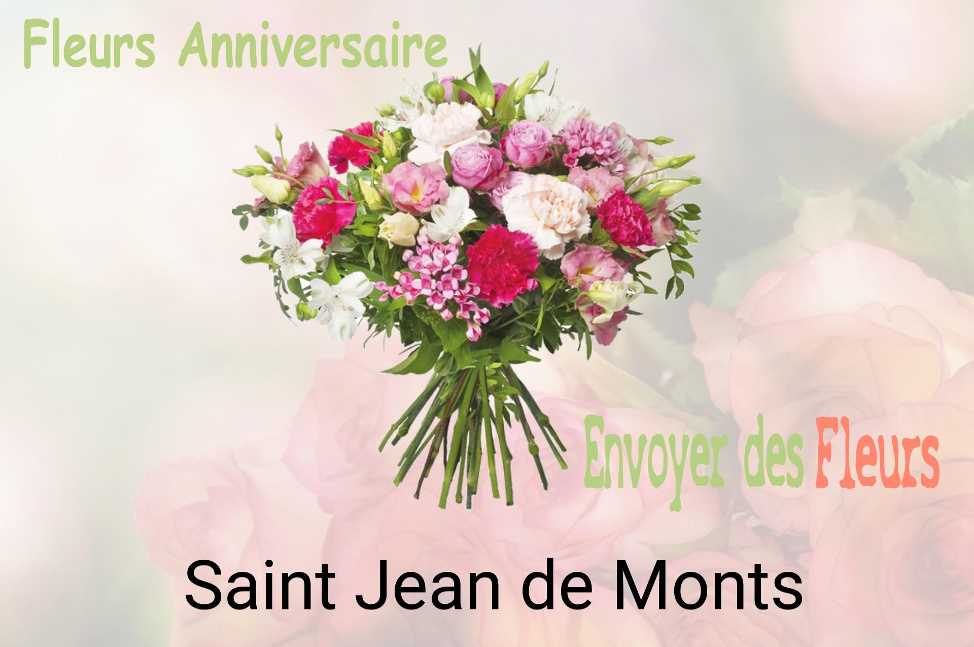 Bouquet de fleurs d’anniversaire livré à Saint-Jean-de-Monts